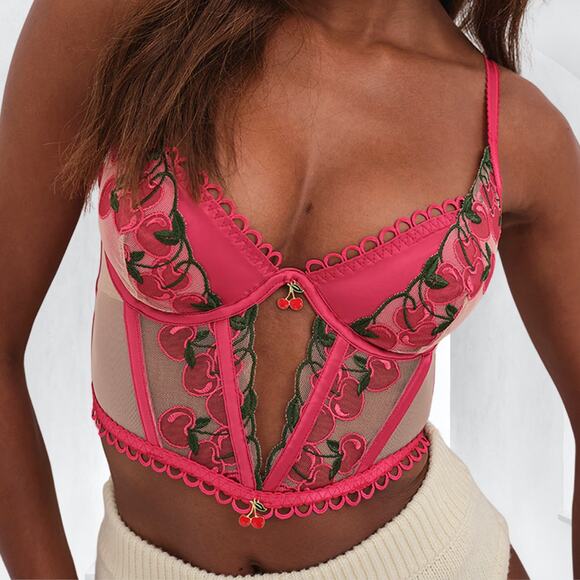 For Love And Lemons Tops - NWT For Love & Lemons Victoria's Secret Cherie Bustier Size Small